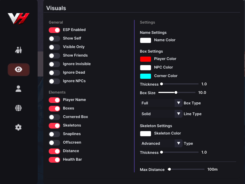 Valhanna menu preview